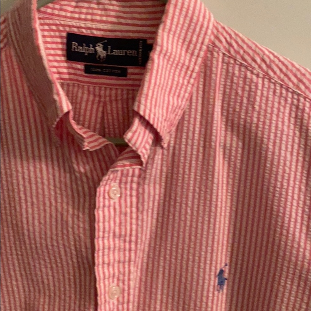Men’s Ralph Lauren short sleeved button down shirt